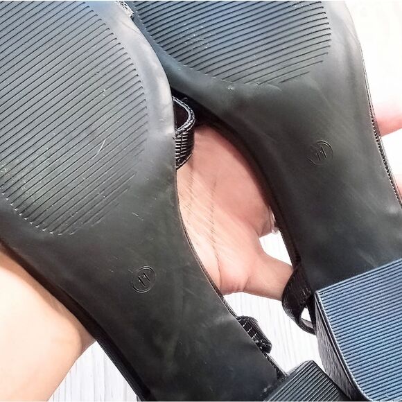 (53-4164) Women's Open Toe Shoes Sz 11 - Picture 7 of 9